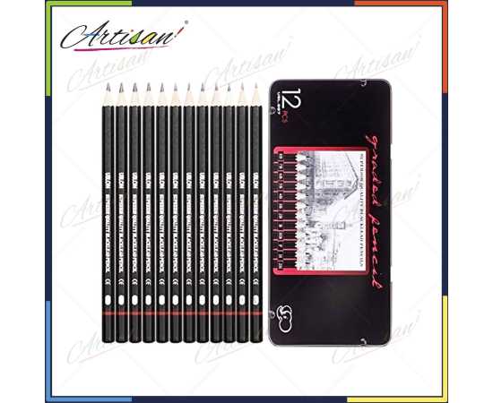 Artisan - Sketch & Drawing Pencils Set - Set of 12