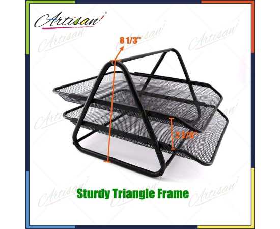 Artisan 2 Tier Heavy Duty Metal Letter Tray