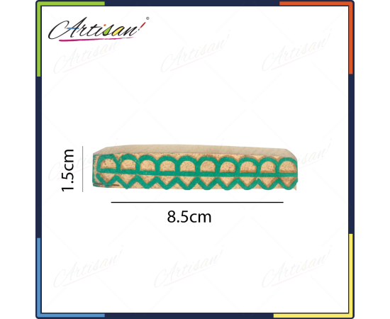 Artisan - 3 PCS Set Wooden block printing stamps