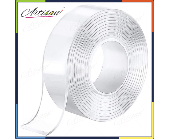 Artisan - 3 Meter Double Sided Adhesive Nano Tape Transparent