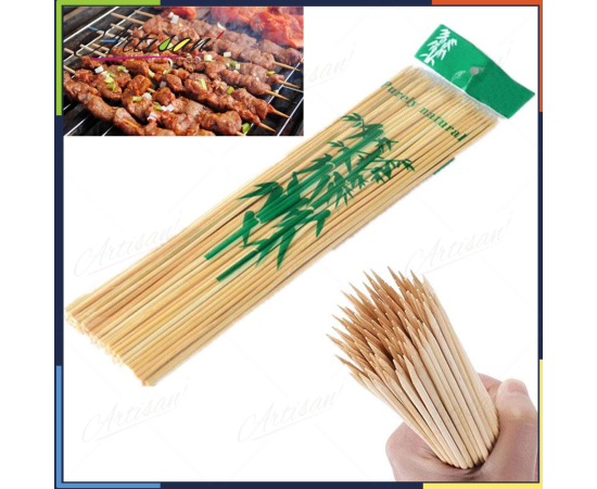 Artisan - Wooden Bamboo Shashlik Sticks / Bar B Q Sticks