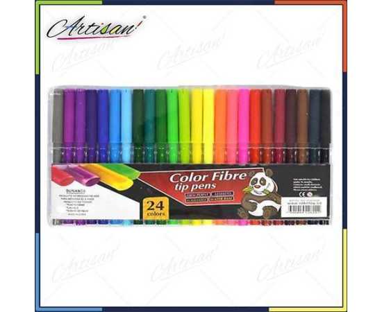 24 Felt Pen Water Color Markers