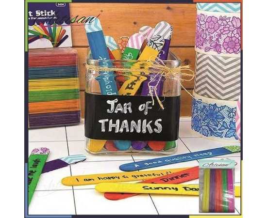 Artisan - Multicolor ice cream stick - Pack of 150 PCS