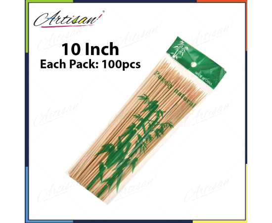 Artisan - Wooden Bamboo Shashlik Sticks / Bar B Q Sticks