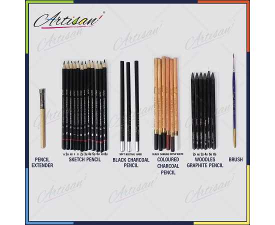 Artisan 41 PCS Kit Professional Sketching/Drawing Tools Artisan 41 PCS Kit Professional Sketching/Drawing Tools