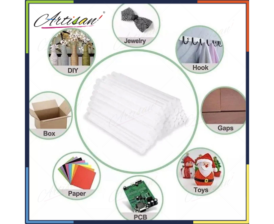 Artisan - Pack of 20 - 11mm Large Glue Sticks