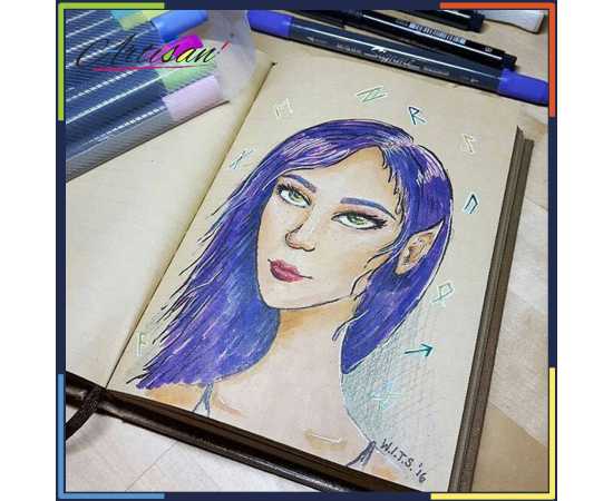 Artisan - SignMe Pack of 18 Dual Tip Watercolor Brush Markers