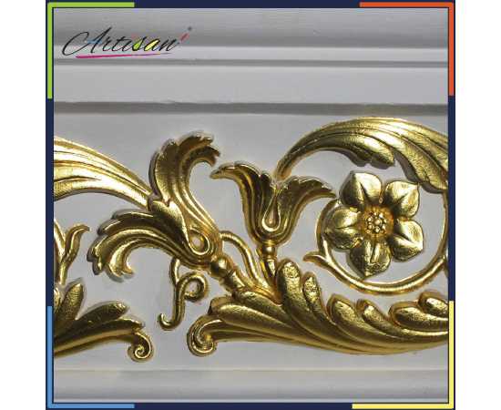 Artisan 100 PCS Golden/Silver Foil Leaf Sheet (6x6 Inch Each)