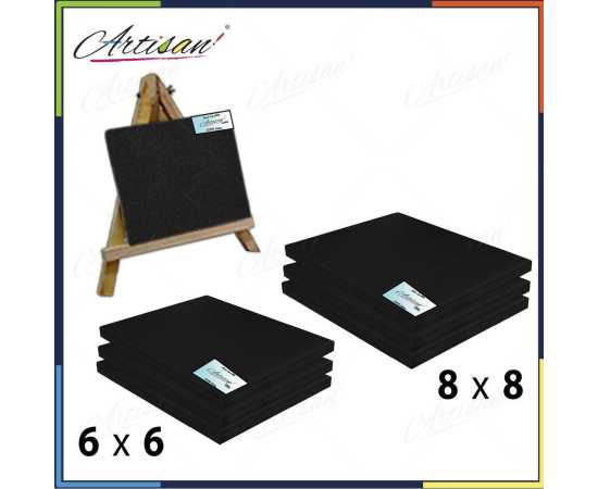 Artisan - Black-7Pcs Value Pack Black Coated Canvas Set