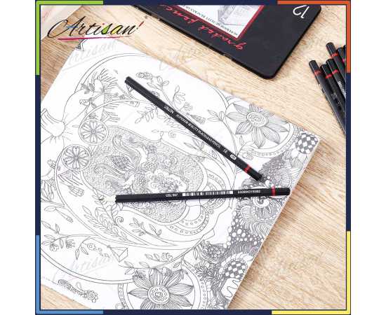 Artisan - 12 Pcs Professional Sketch and Drawing Pencils Set Artisan - 12 Pcs Professional Sketch and Drawing Pencils Set