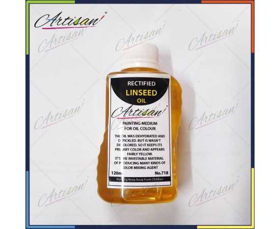 Artisan Linseed Oil Plastic Bottle - 120ml