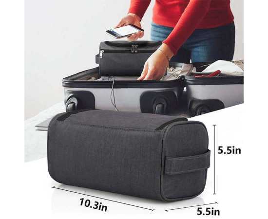 Travel Toiletry Bag - Black