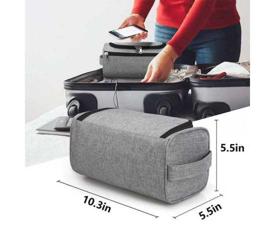 Travel Toiletry Bag - Grey