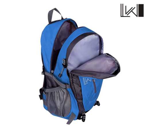 50-L Travel Hiking Backpack - Blue