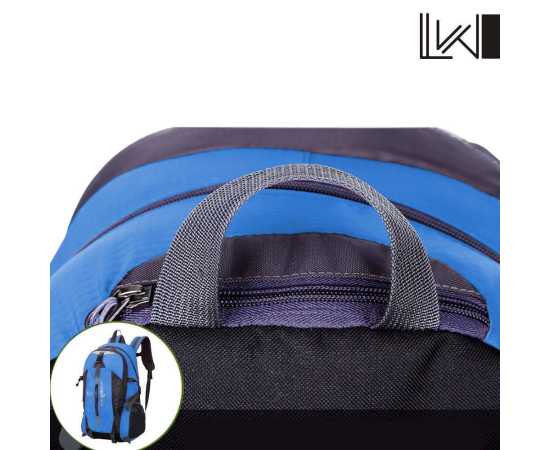 50-L Travel Hiking Backpack - Blue