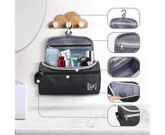 Travel Toiletry Bag - Black