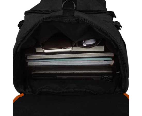 45-Liter Hiking Black Backpack - 1 Piece