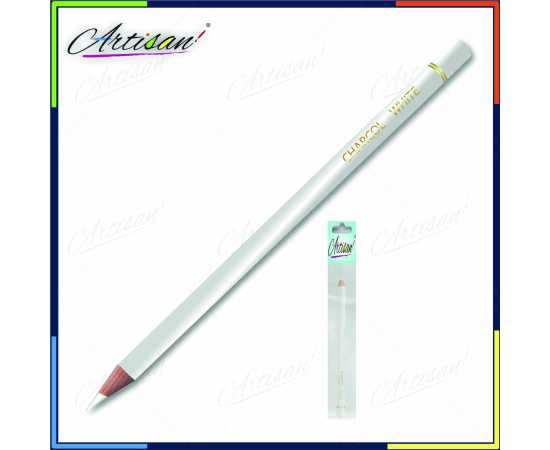 Artisan - 1 Piece White Charcoal Pencils / Art Drawing Pencils