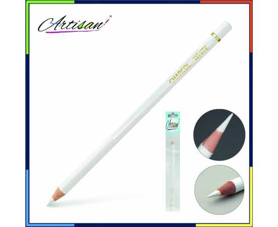 Artisan - 1 Piece White Charcoal Pencils / Art Drawing Pencils