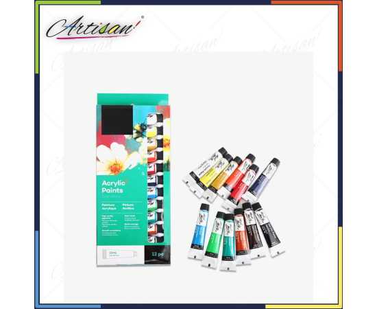 Set of 12 pcs Acrylic Paints (PMHS0026)
