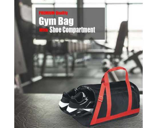 Duffel Bag with Shoe Compartment