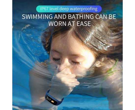 M5 Smart Sports Bracelet Fitness Band - Black