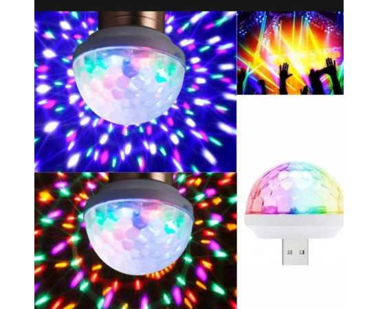 Multi Color USB Disco Ball Light