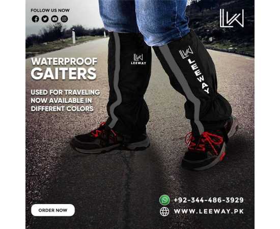 Waterproof and Breathable Gaiters for Outdoor Travelling