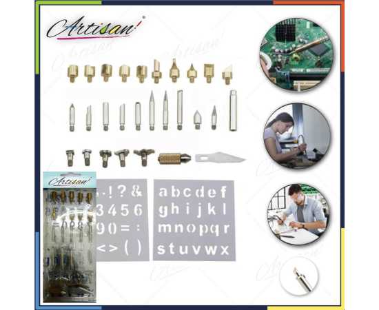 Artisan  - 29 Pcs Tips Set for Wood Burning Tool