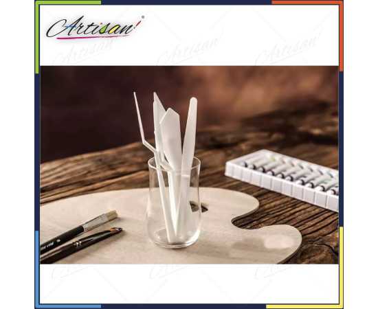 5 Pcs Plastic Palette Knife Knives Set