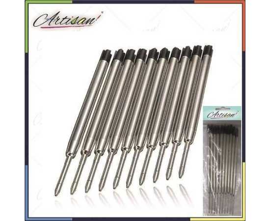 Artisan - 10X Black Ballpoint Pen Refills