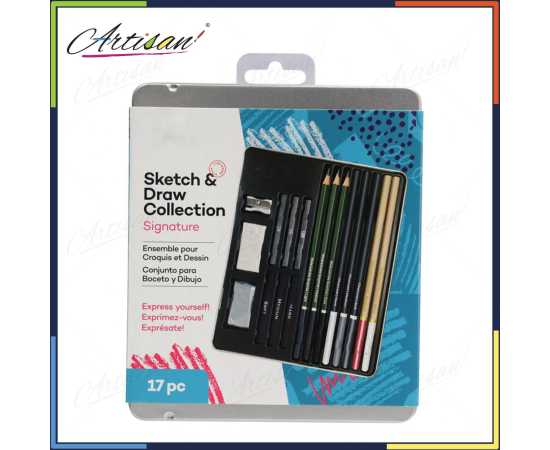 Artisan - 17 pcs Sketch & Draw Collection