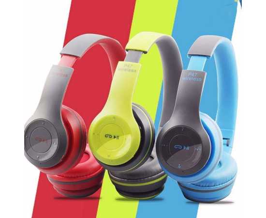 P47 Wireless Bluetooth Foldable Headphones
