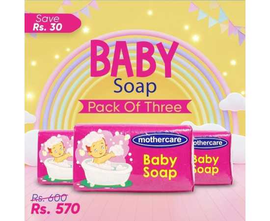 Mothercare Baby Soap Purple 100gm - Pack of 3