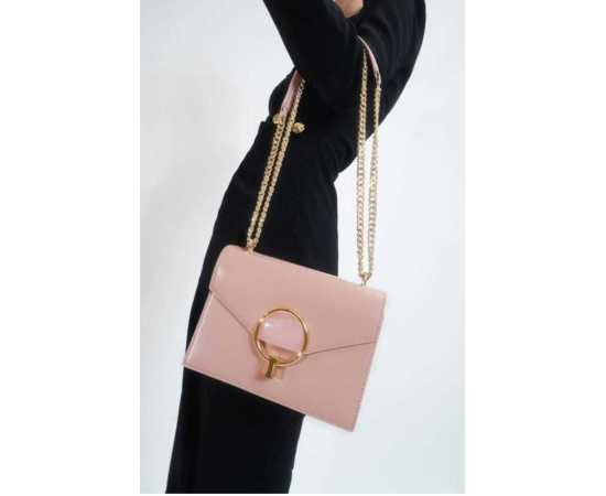 Charles & Keith Stone Embellished Shoulder Bag For Women