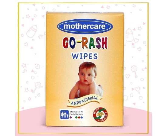 Mothercare Go Rash Baby Wipes - Pack of 10 PCS