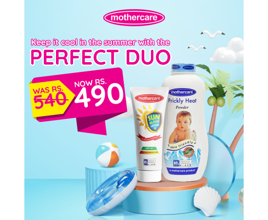 Mothercare Perfect Summer Duo Pack For Baby Care