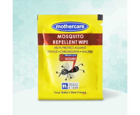 Mothercare Mosquito Repellent Wipes - Pack of 10