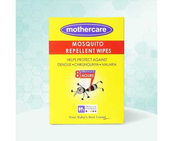 Mothercare Mosquito Repellent Wipes - Pack of 10