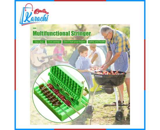 Online Karachi Barbecue Meat Skewer Device Machine Bbq Meat
