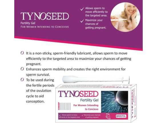 Bristol Tynoseed Women Fertility Gel to maximize Pregnancy - 50ml