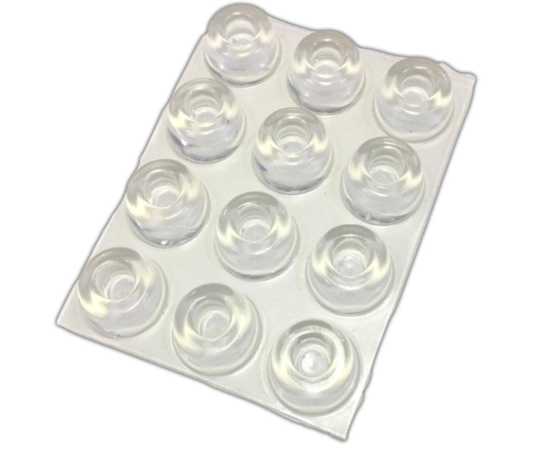 Online Karachi 24 Pcs Door Shock Absorber Soft Safety Rubber Cushion Dots