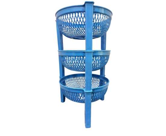 Vegetable Rack 3 Layer Storage Plastic Rack