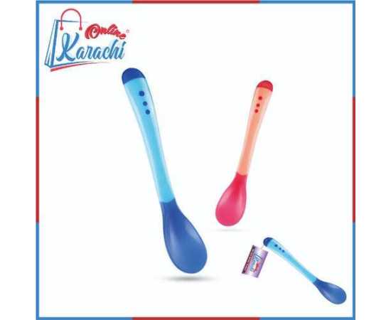 Online Karachi - 1Pcs Baby Silicone Spoon