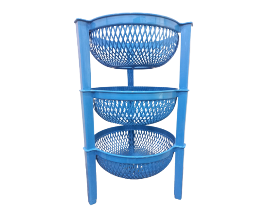 Vegetable Rack 3 Layer Storage Plastic Rack