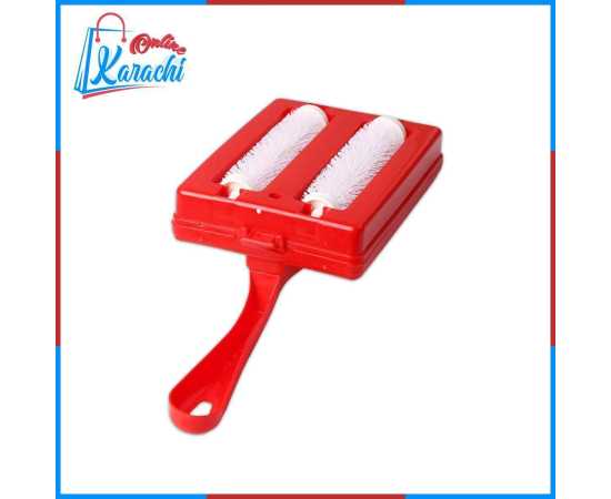 Online Karachi Auto Carpet Cleaning Dust Storage Brush With Built-In 2 Rollers