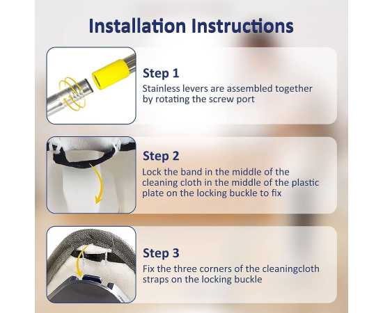 Online Karachi 4 In 1 Triangular Mop Flexible For Cleaning