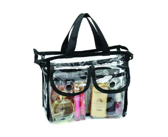 Online Karachi - Multi Purpose Cosmetic Pvc Plastic Jewellery Storage Organizer Bag