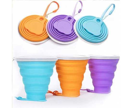 Online Karachi  1 Pc - Collapsible Travel Cup