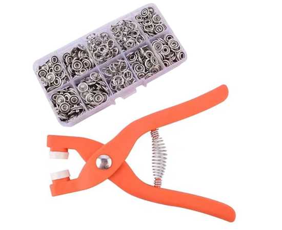 Online Karachi 1Pcs Metal Snaps Buttons With Fastener Pliers Tool Kit